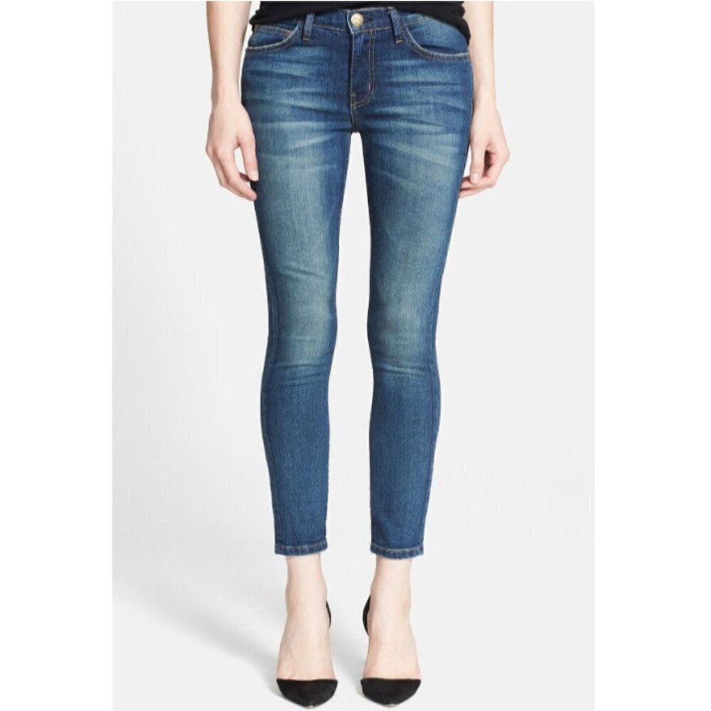 Current/Elliott The Stiletto Skinny Jeans in Darcy Size 26 Low Rise $215